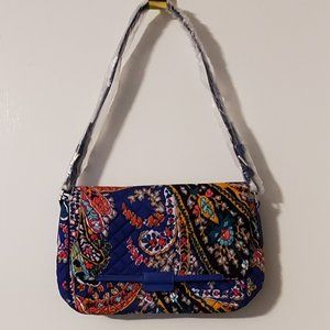 Vera Bradley Romantic Paisley Iconic Shoulder Bag